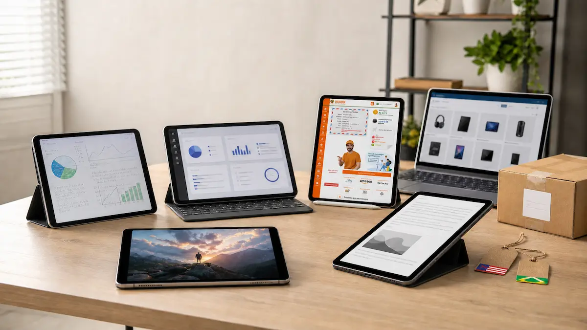 Melhores tablets para importar dos Estados Unidos em 2026