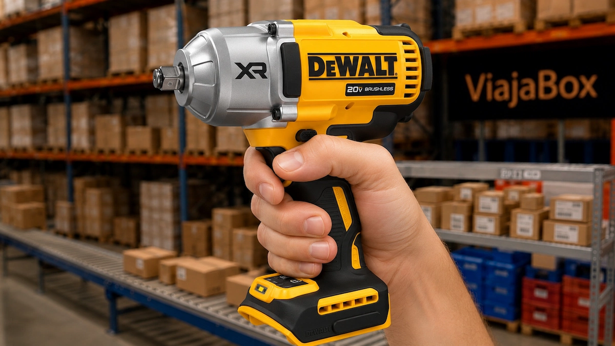 Ferramentas americanas DeWalt, Milwaukee e Stanley para importar dos EUA com a ViajaBox